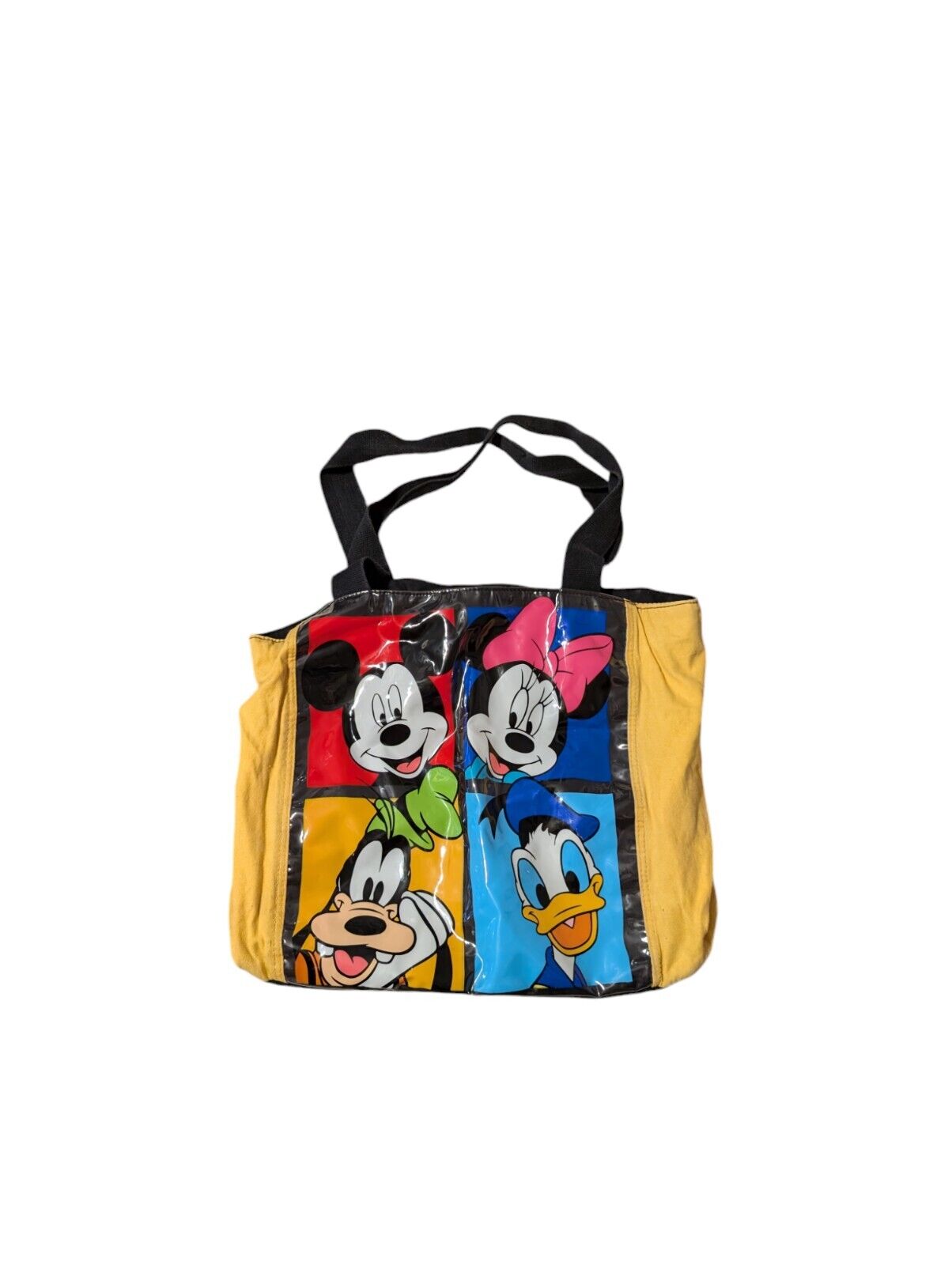 Vintage Mickey Unlimited Tote Bag Mickey Minnie Donald Goofy 90s