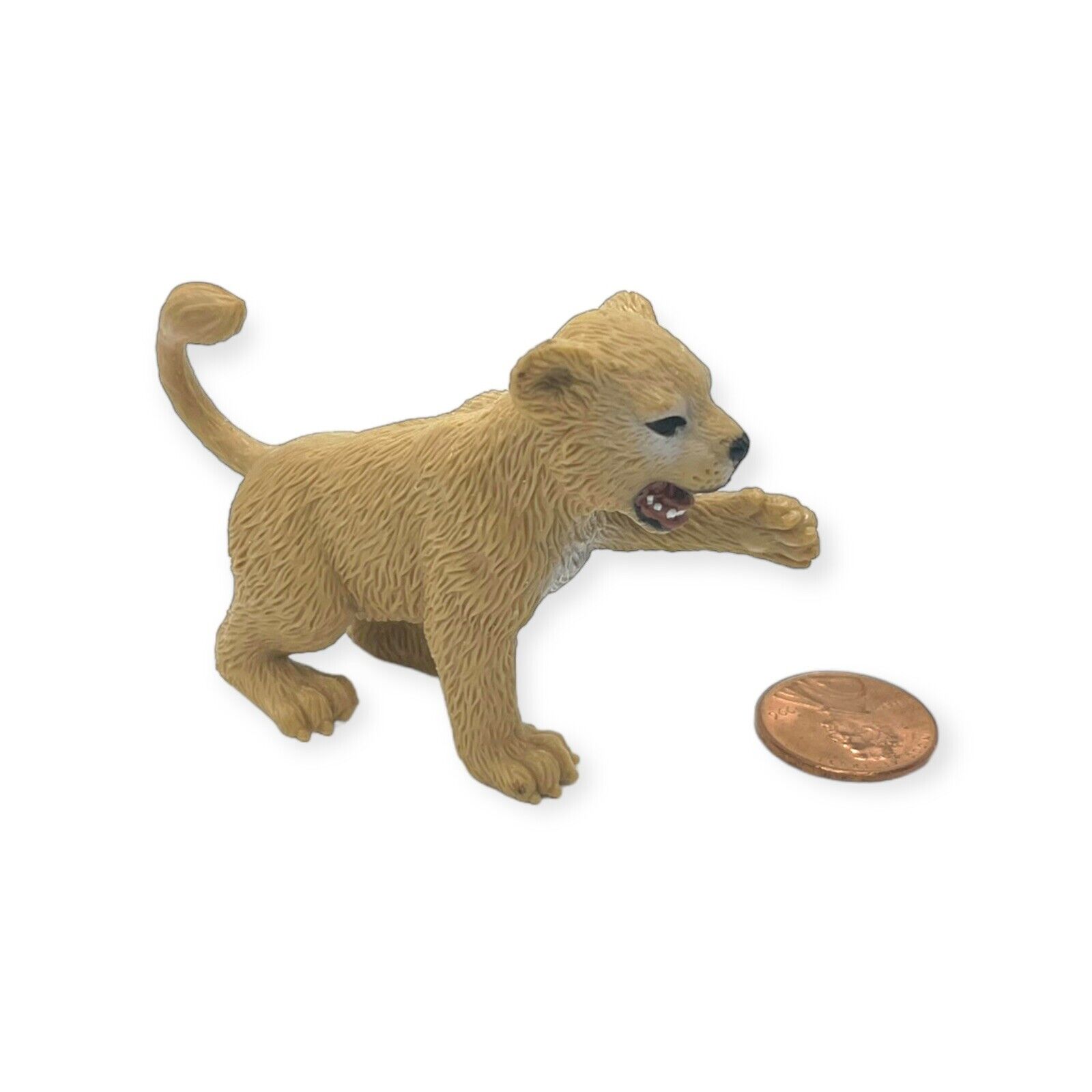 Lion Cub Resin Safari Wild Animal Figuree Display Toy