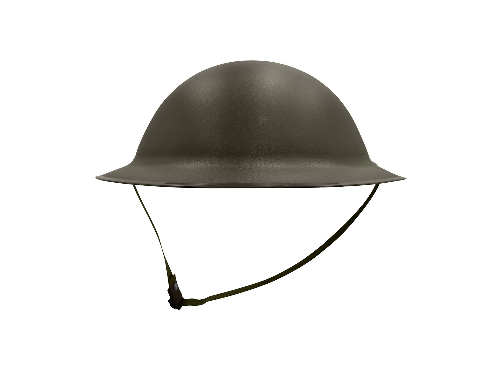 Adult WW2 British Army Brodie Tommy Doughboy Style Costume Plastic Helmet Hat