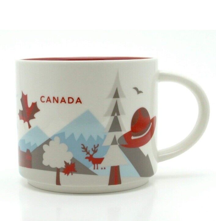 Starbucks, Canada, You Are Here Collection, 14 oz Mug 2013