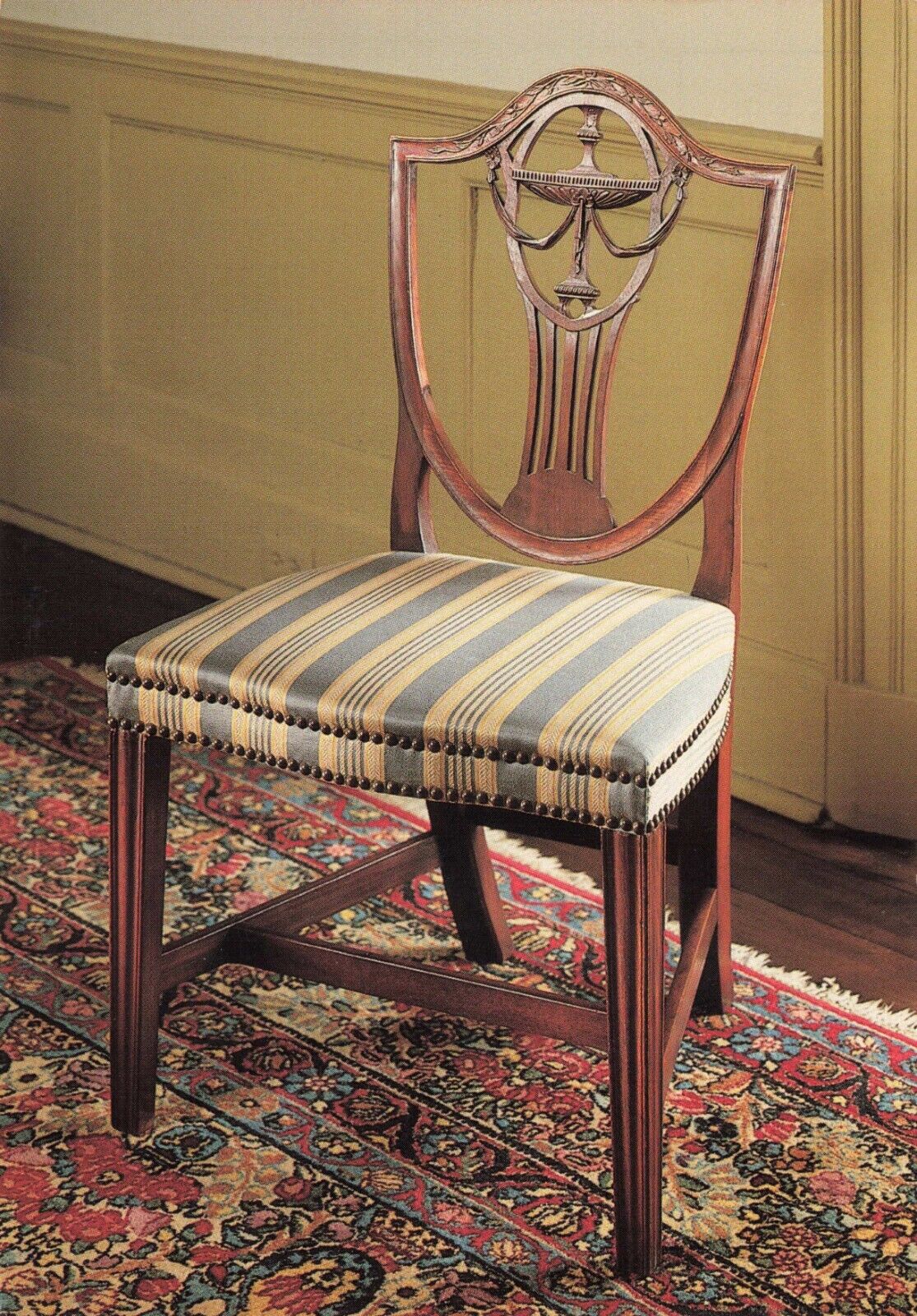 Postcard Furniture Benjamin Frothingham Chair by Samuel McIntire Knoxville TN
