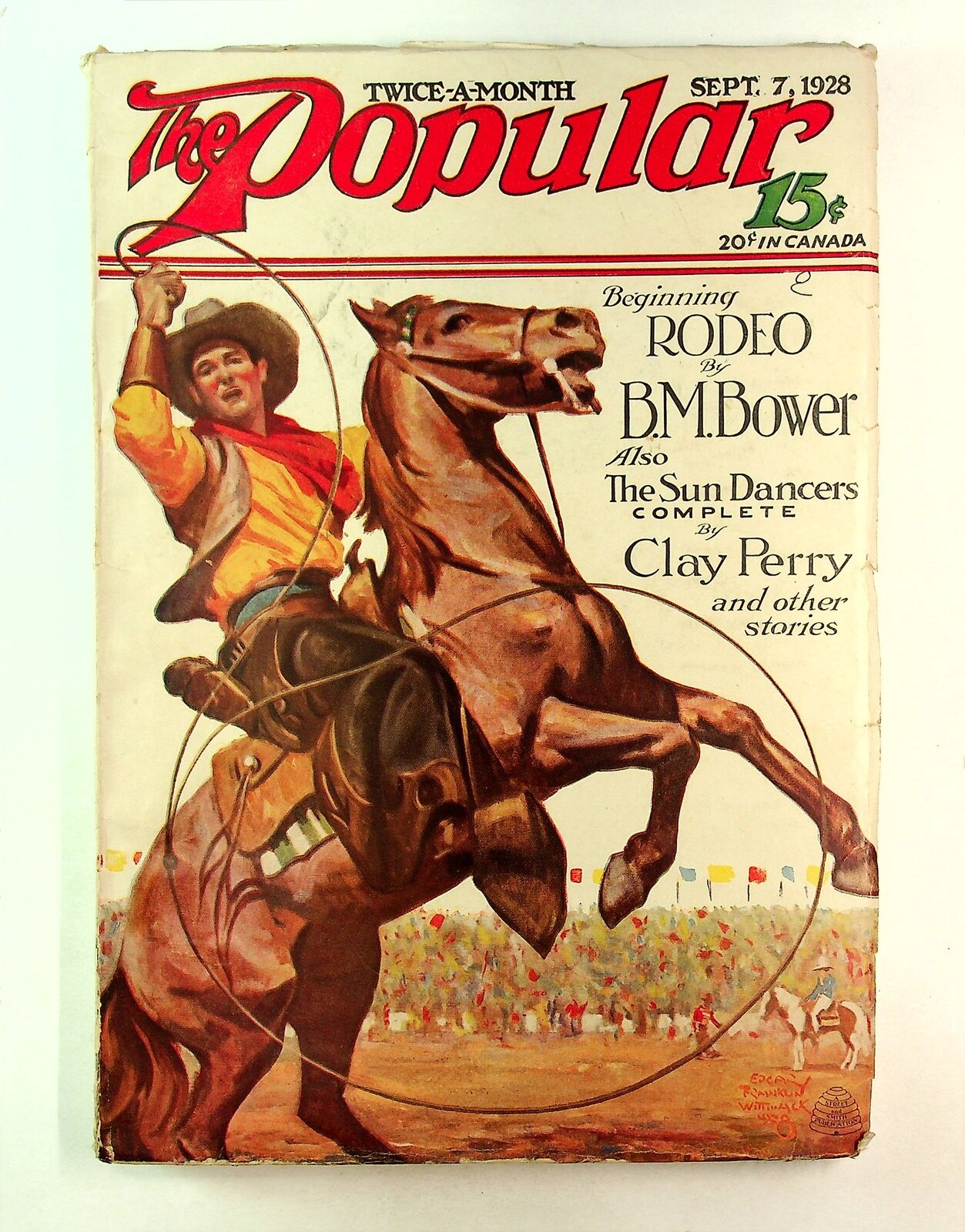 Popular Magazine Pulp Sep 1928 Vol. 93 #2 VG/FN 5.0