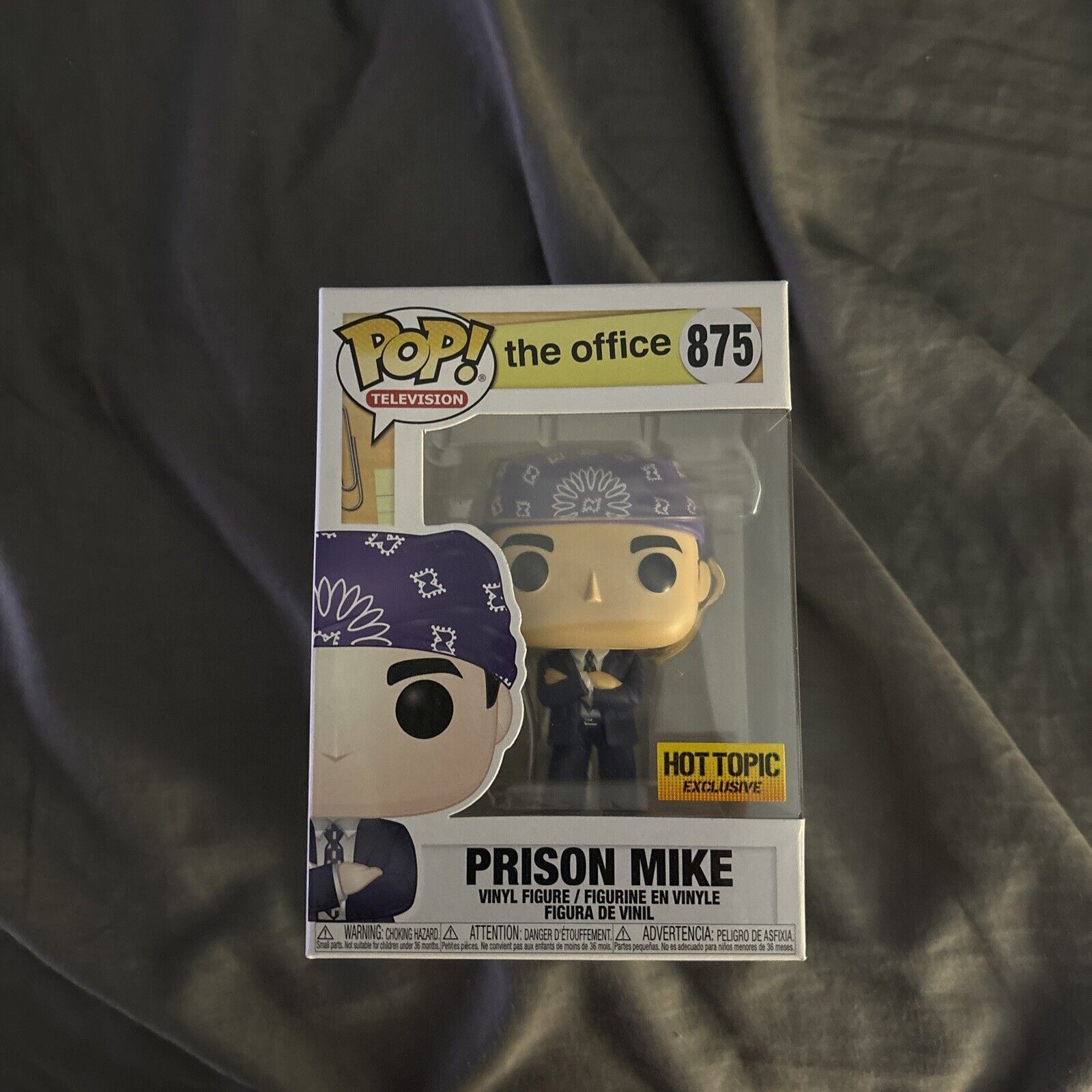 Funko Pop Vinyl: The Office - Prison Mike - Hot Topic (Exclusive) #875