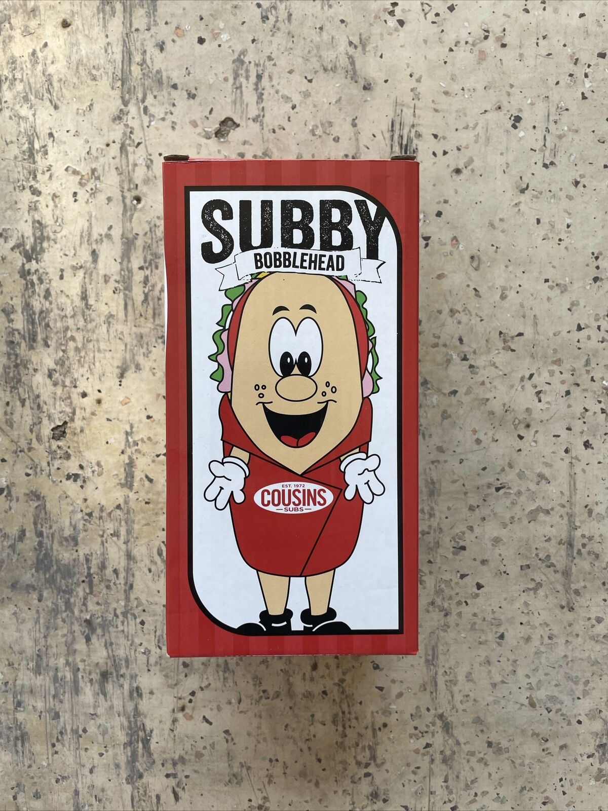 COUSINS Subs SUBBY Bobblehead LIMITED EDITION EST. 1972 NEW