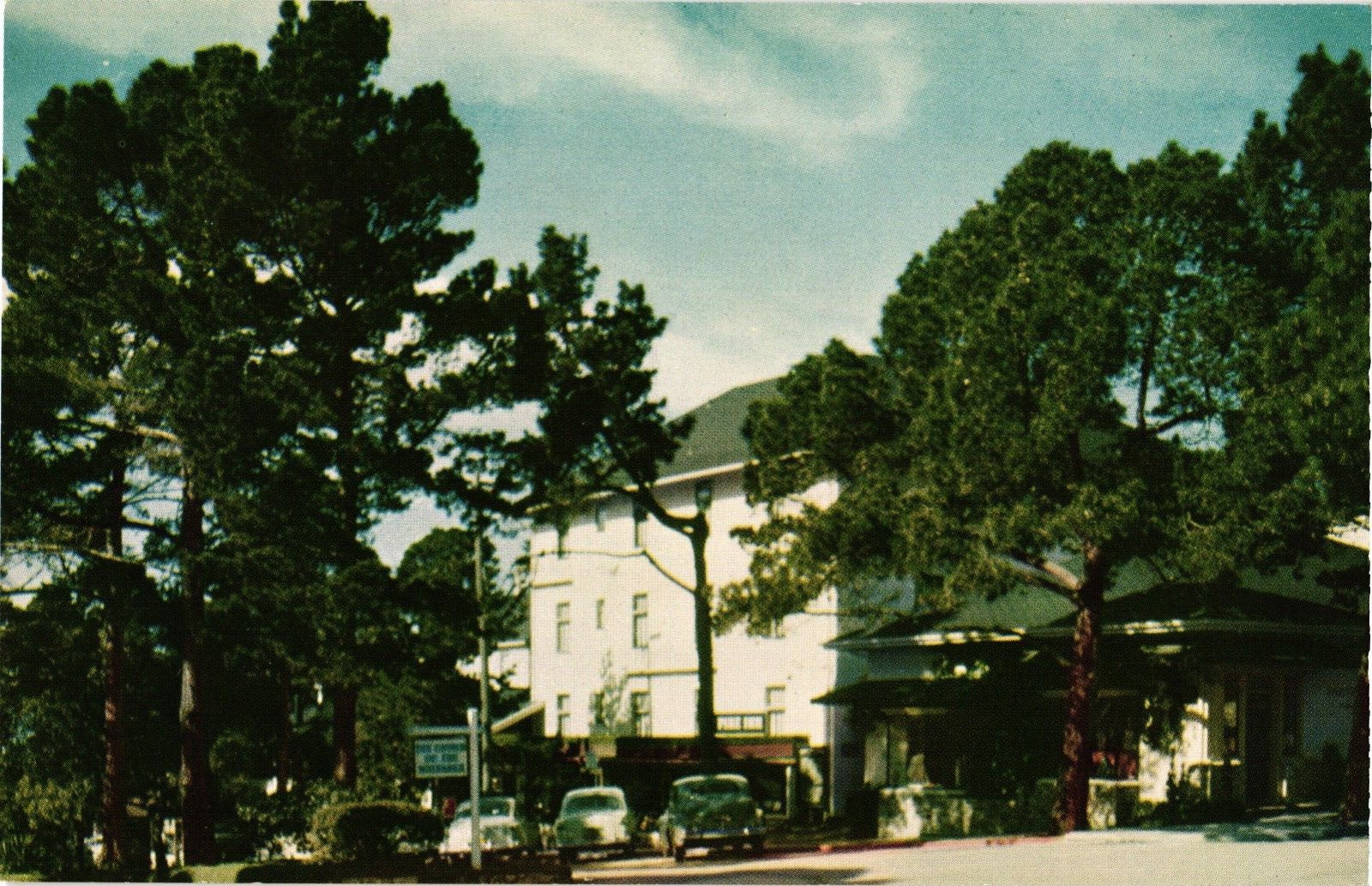 Boutique Hotel Pine Inn at Carmel California Vintage Postcard