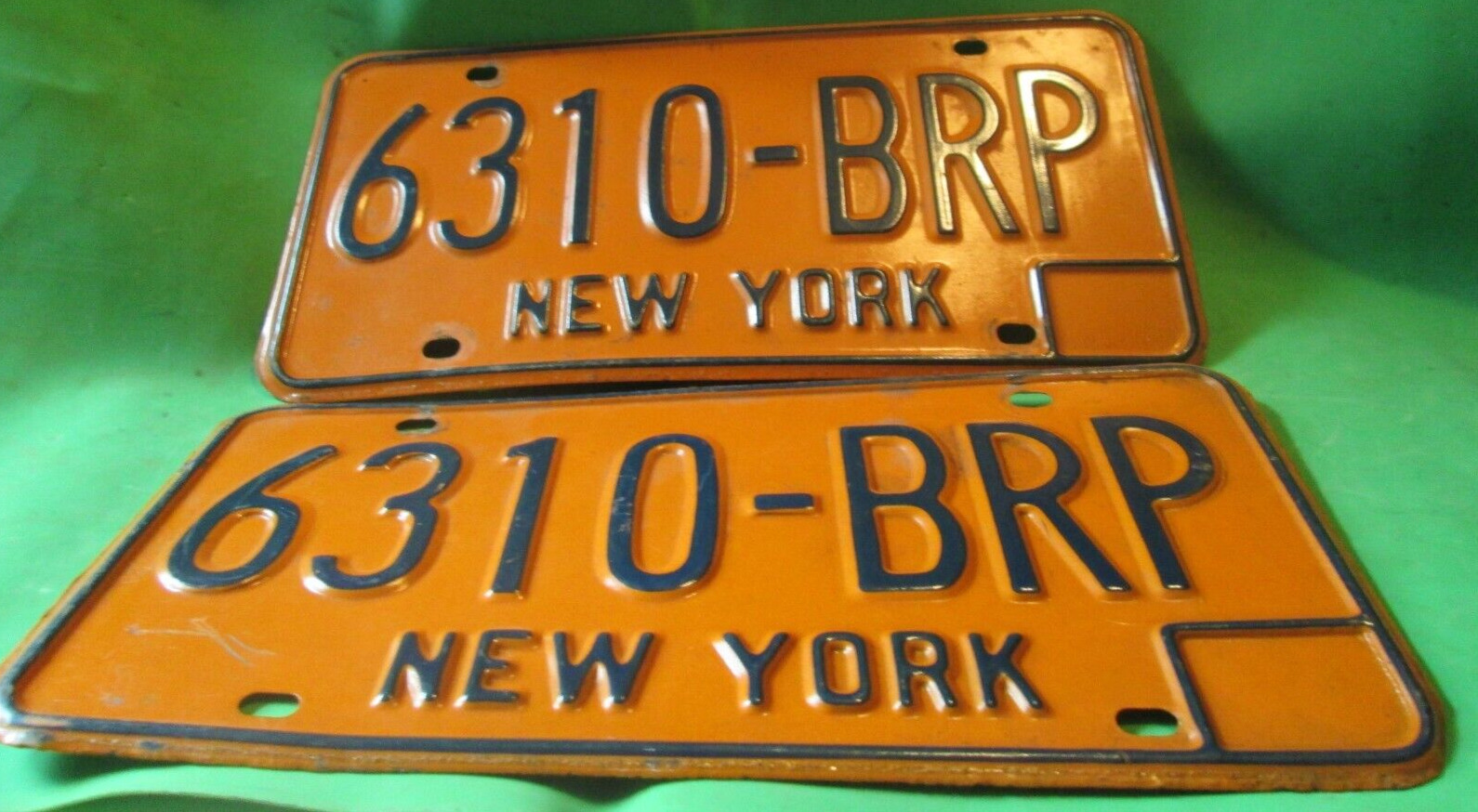 VINTAGE US NEW YORK STATE NY LICENSE PLATE TAG 6310 BRP MORE PLATES LISTED