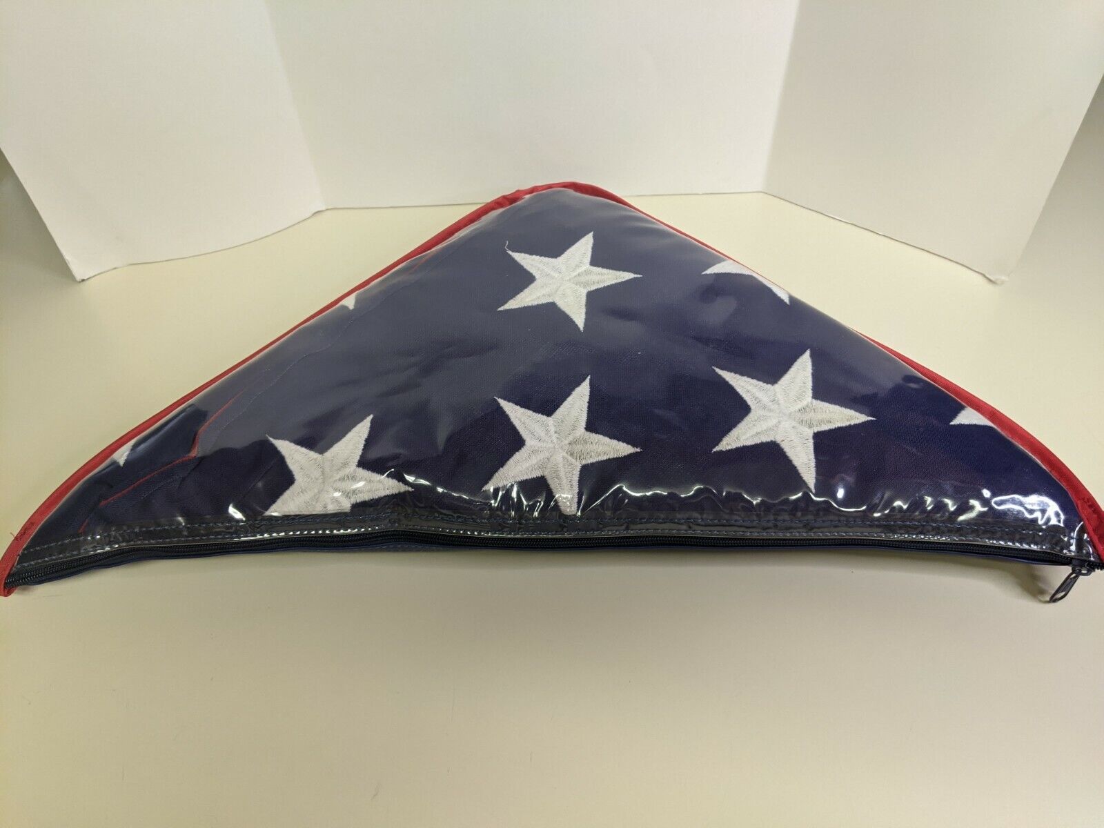 Huge 10 X 5 Interment American Flag 4th of July Includes Zip Carry Case NEW USA