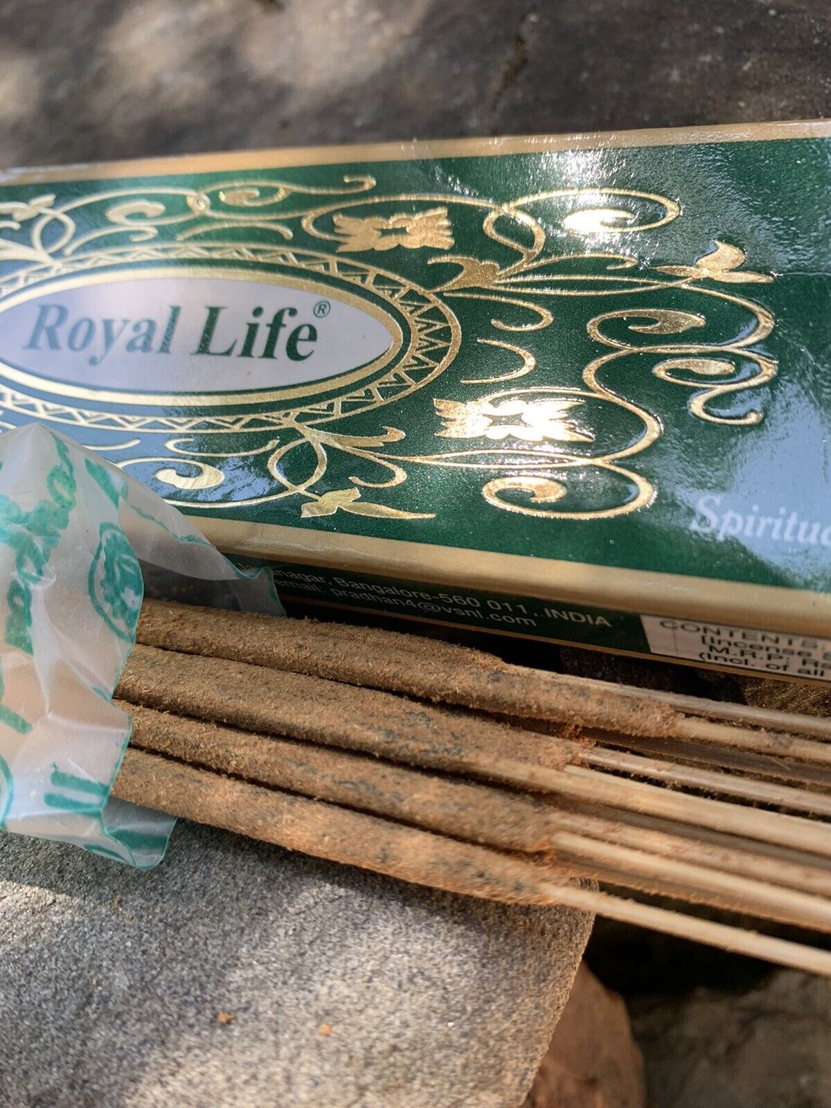 Rare Pradhan Royal Life Incense from India x5 packs