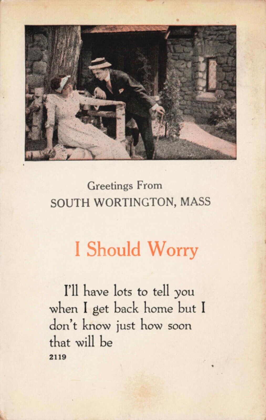 Greetings From South Worthington, MA 