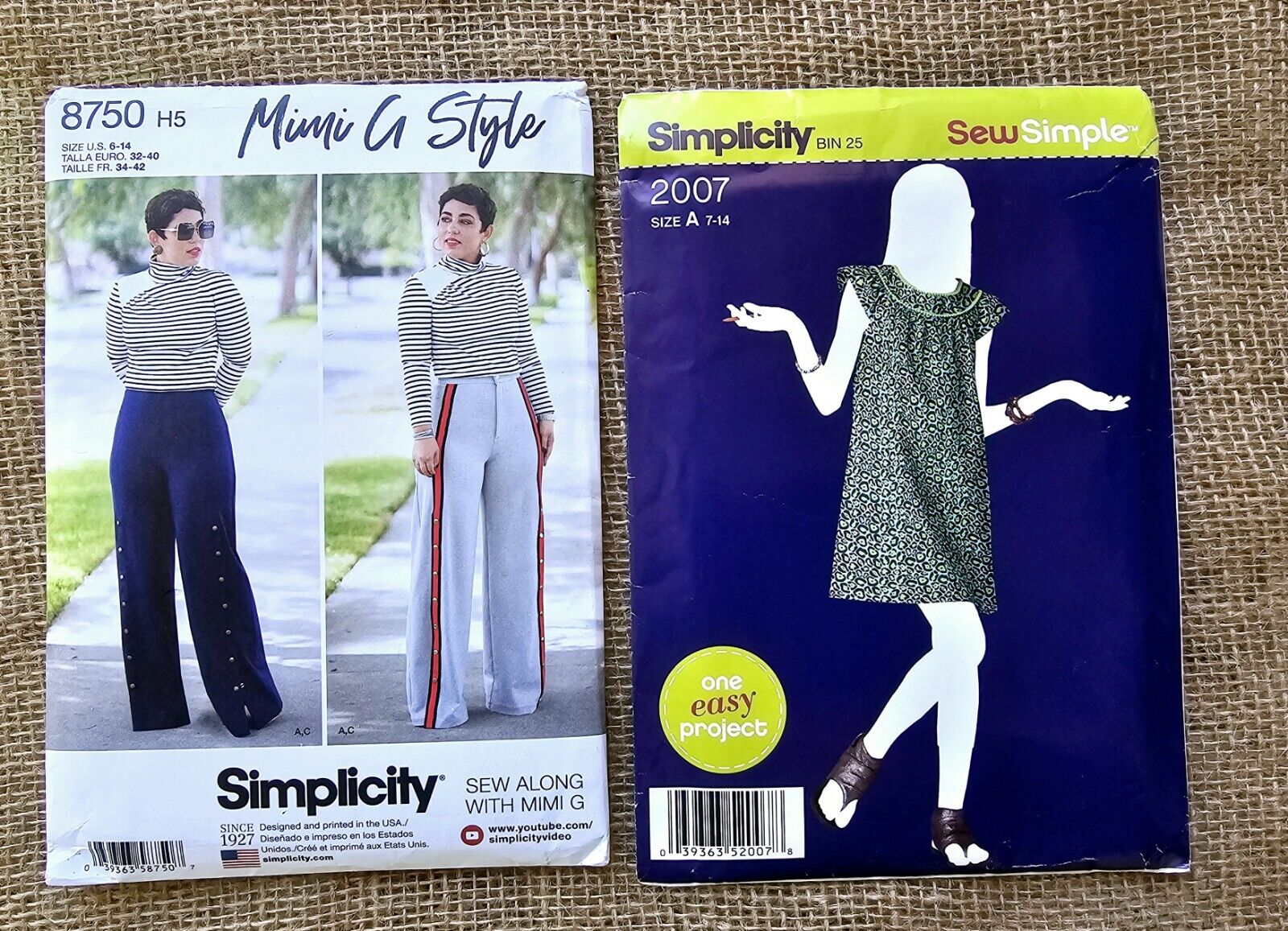 Simplicity Sewing Patterns Uncut Ladies 2011 , 2007 size 7-14, 2018, 8570...