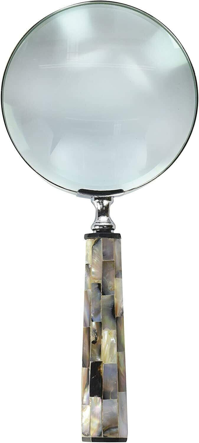 Magnifying Glass with Mother of Pearl Handle 4\