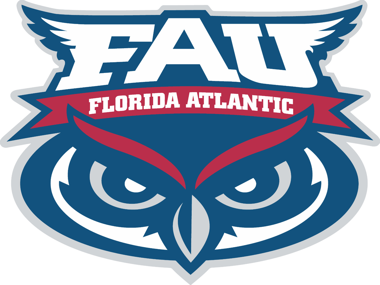 Florida Atlantic Owls NCAA College Team Logo 4\