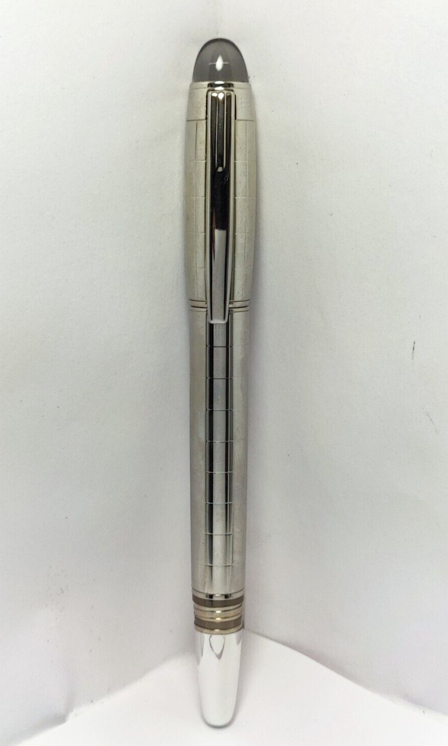 Montblanc Starwalker Silver Body + Silver Clip Ballpoint Pen | Black Ink | Used