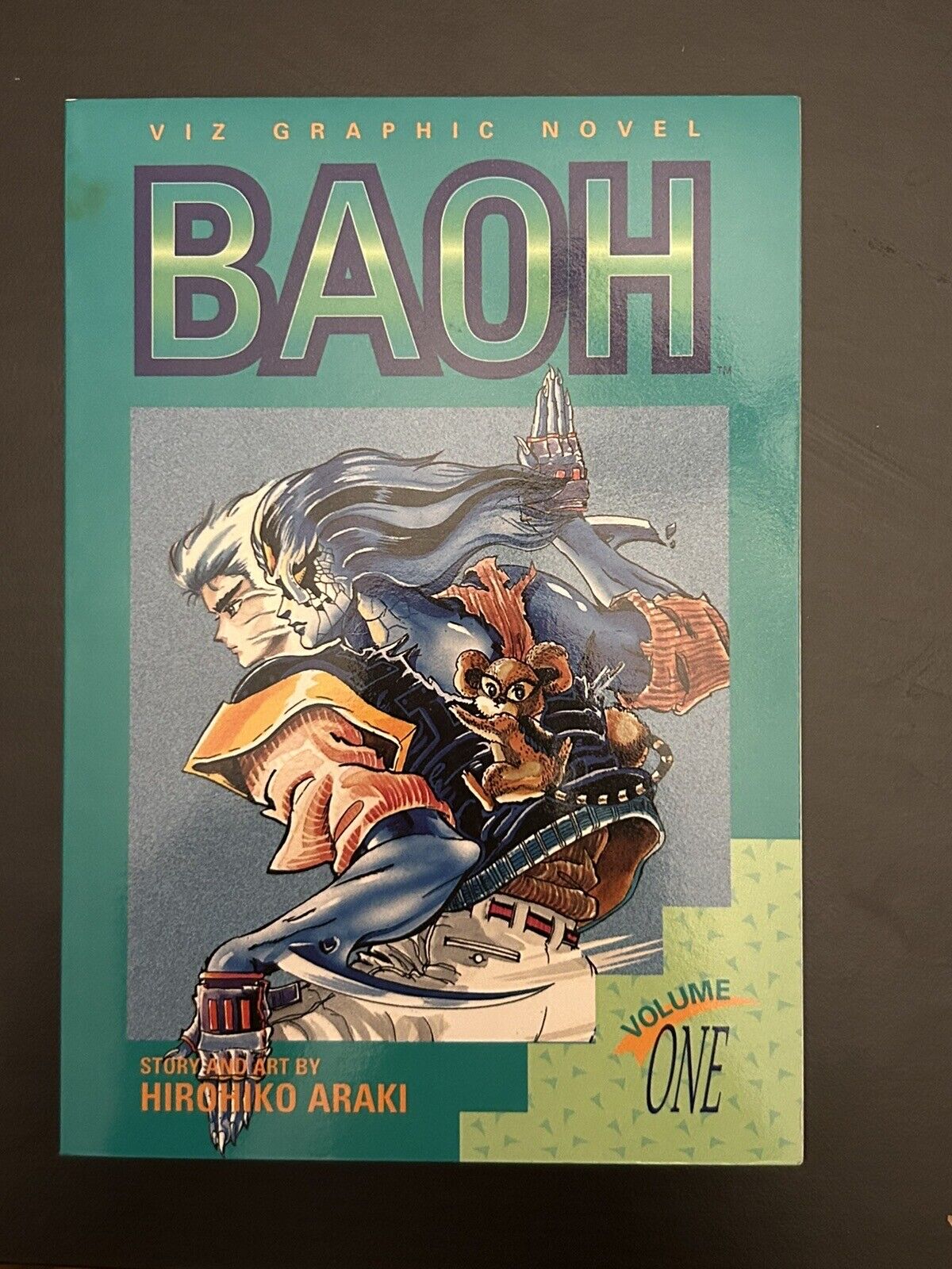 Baoh, Vol. 1 by Hirohiko Araki English Manga 1995 Very Rare 1st Printing Unread
