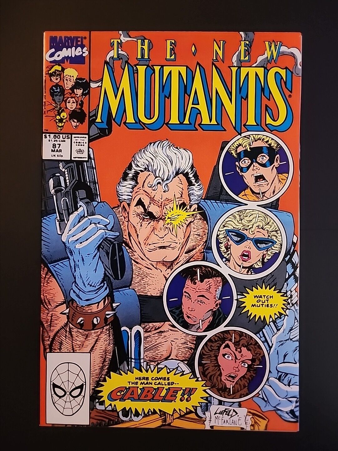 The New Mutants #87 (1990)First Appearance: Cable (Nathan Summers), Stryfe 🔑