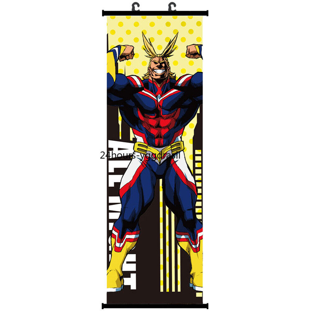Anime Poster  All·Might Wall Scroll HD Poster 30*90cm