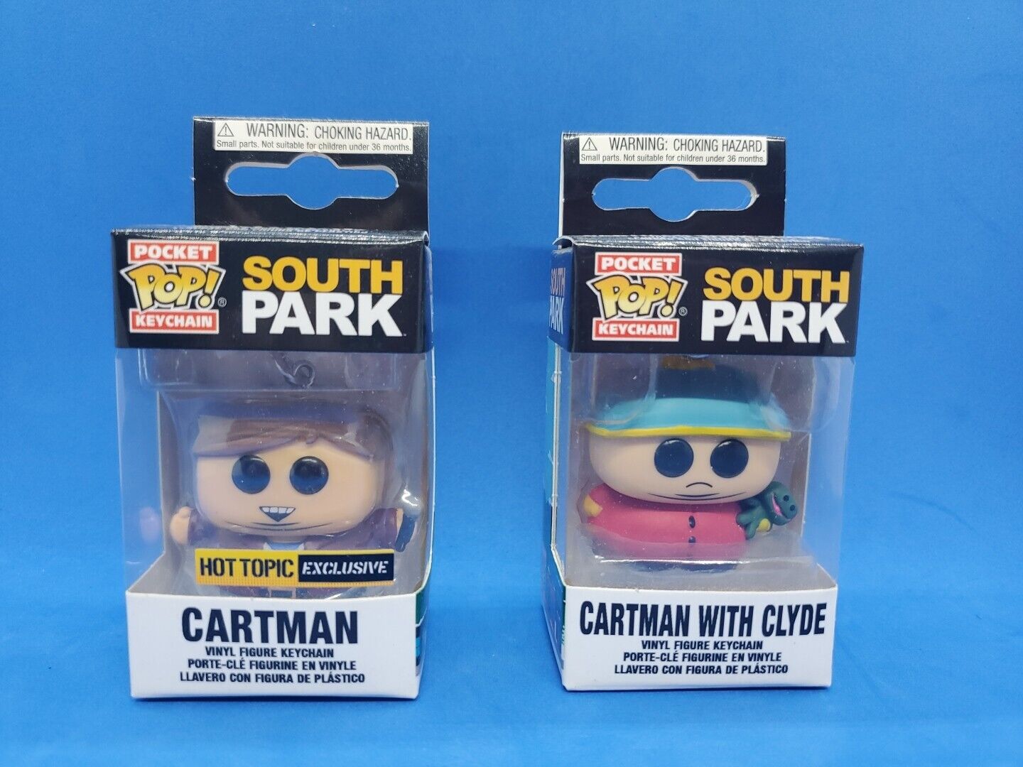 Funko Pop Keychains X2 South Park Cartman w/Clyde & Faith +1 $19.99 
