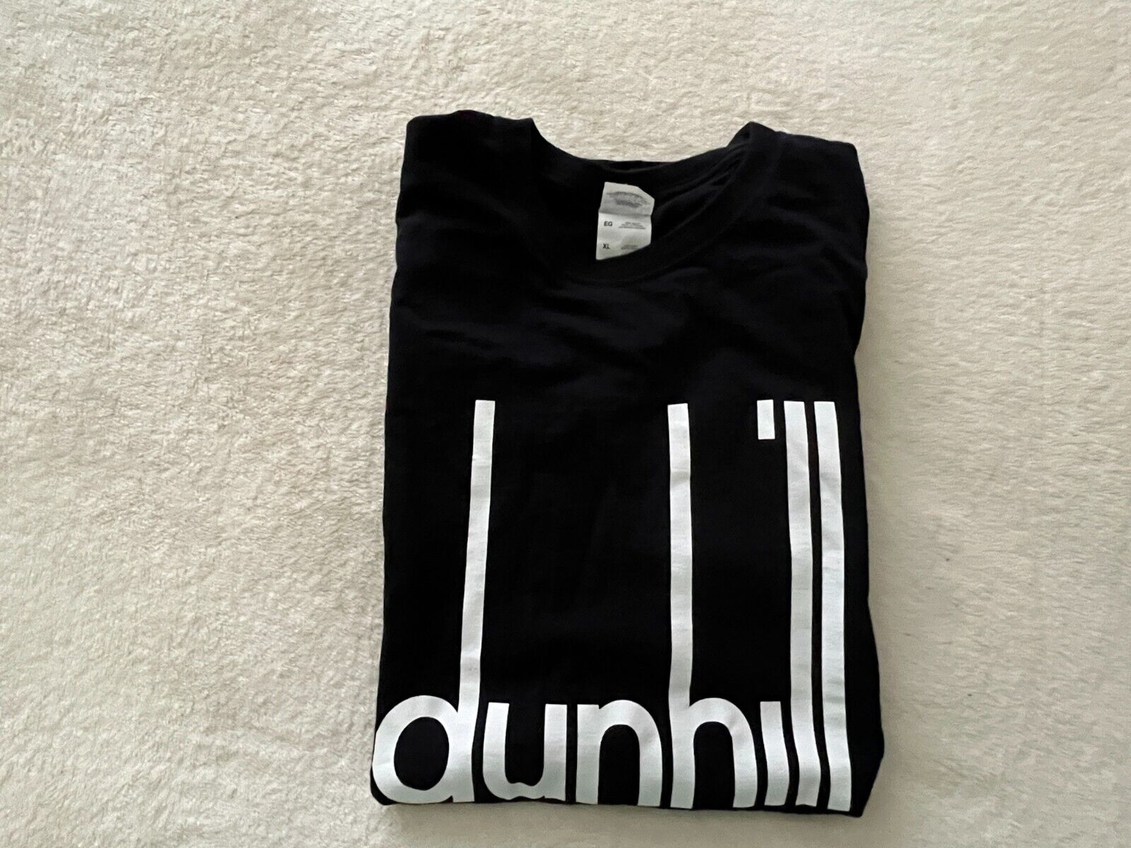 Judd's Very Nice Black Dunhill 100% Cotton T-Shirt Size XL