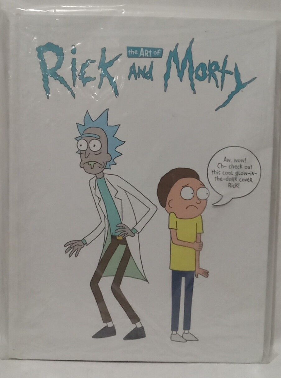 The Art of Rick and Morty by Justin Roiland (First Ed 2017, Hardcover)