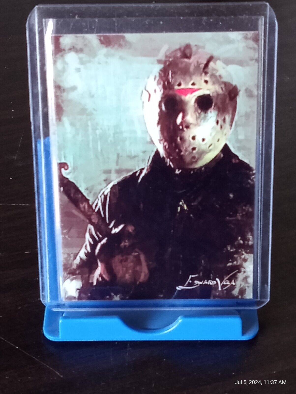 F24 Friday The 13th  Jason Voorhees #1 ACEO Art Card Signed by Artist 45/50