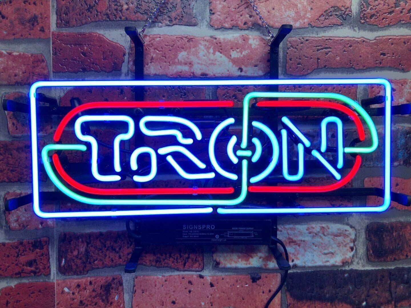 TRON Video Game Room Arcade Neon Light Sign 17\