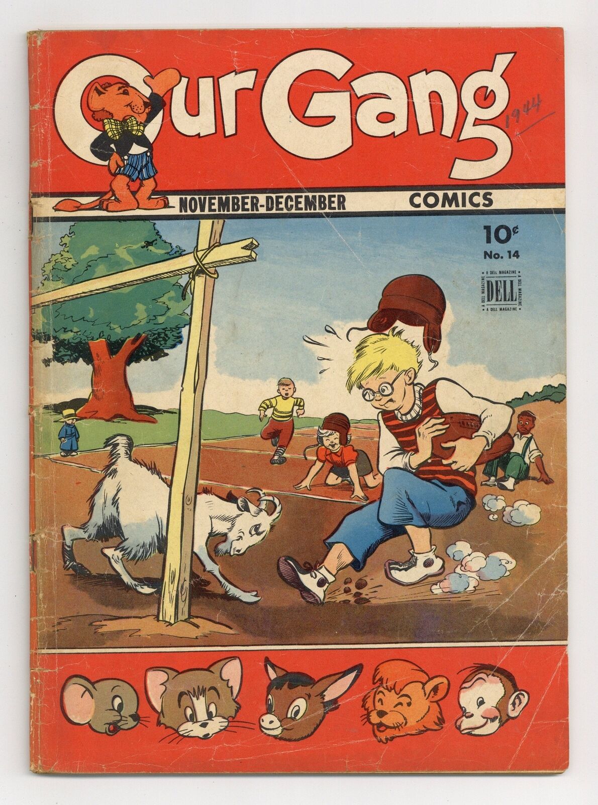 Our Gang Comics #14 GD/VG 3.0 1944