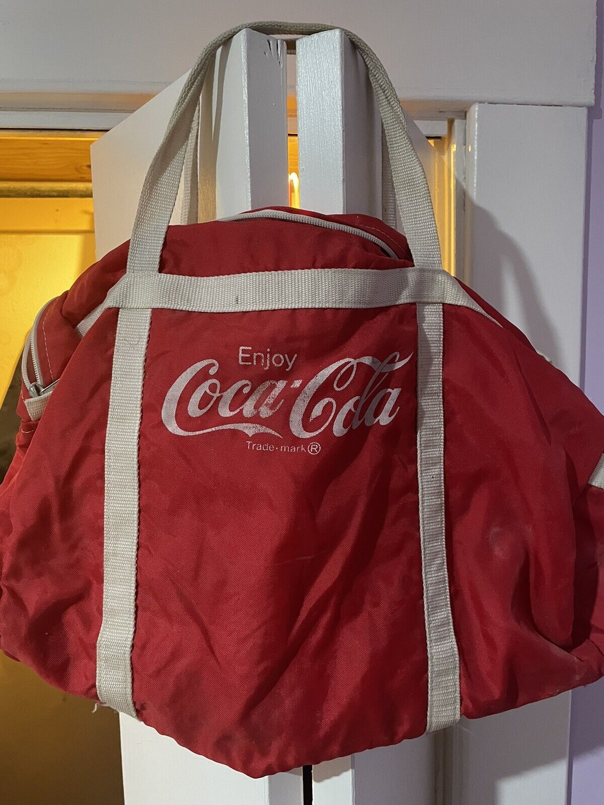 Vintage Coca-Cola Duffle Bag