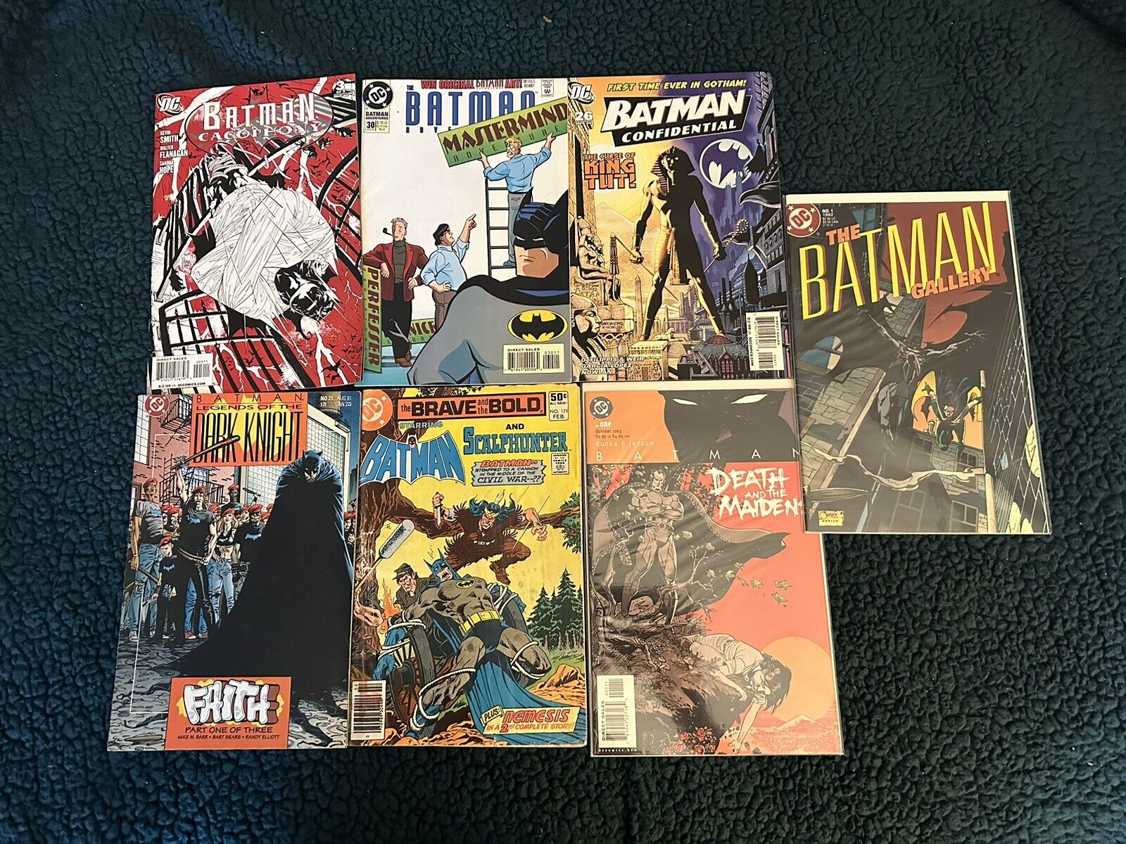 Batman DC Comic Bundle Of 7 (1980-2009)