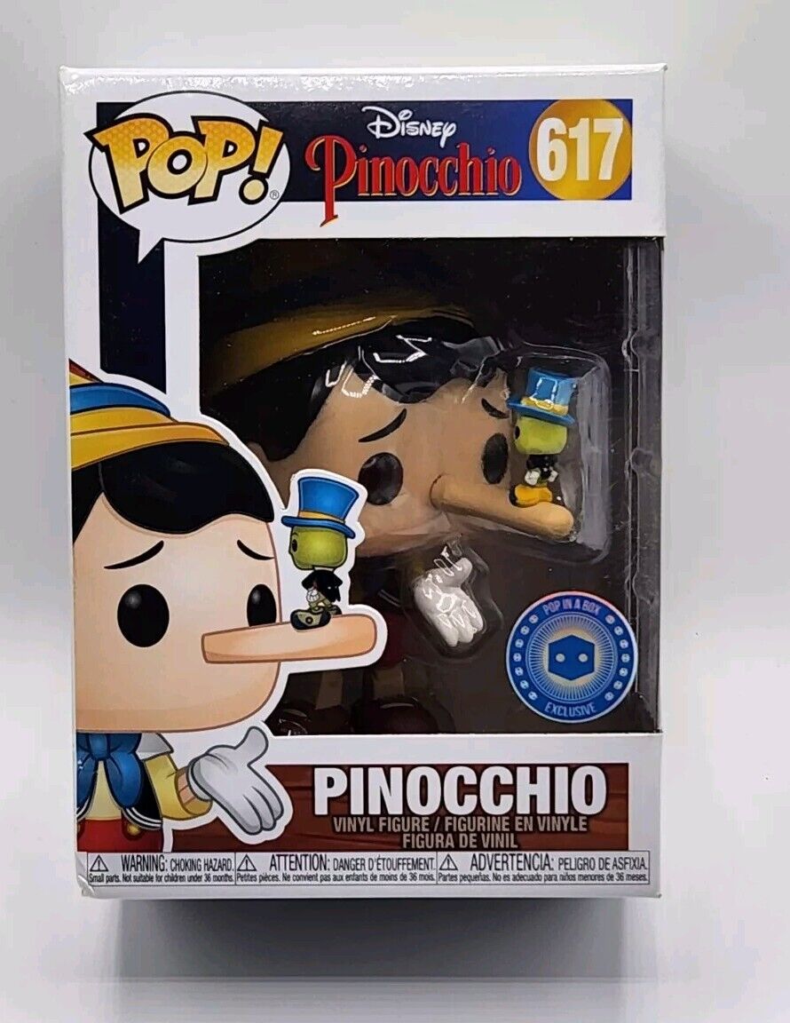Funko Pop Disney PINOCCHIO #617 Pop In a Box Exclusive Vinyl Figure 