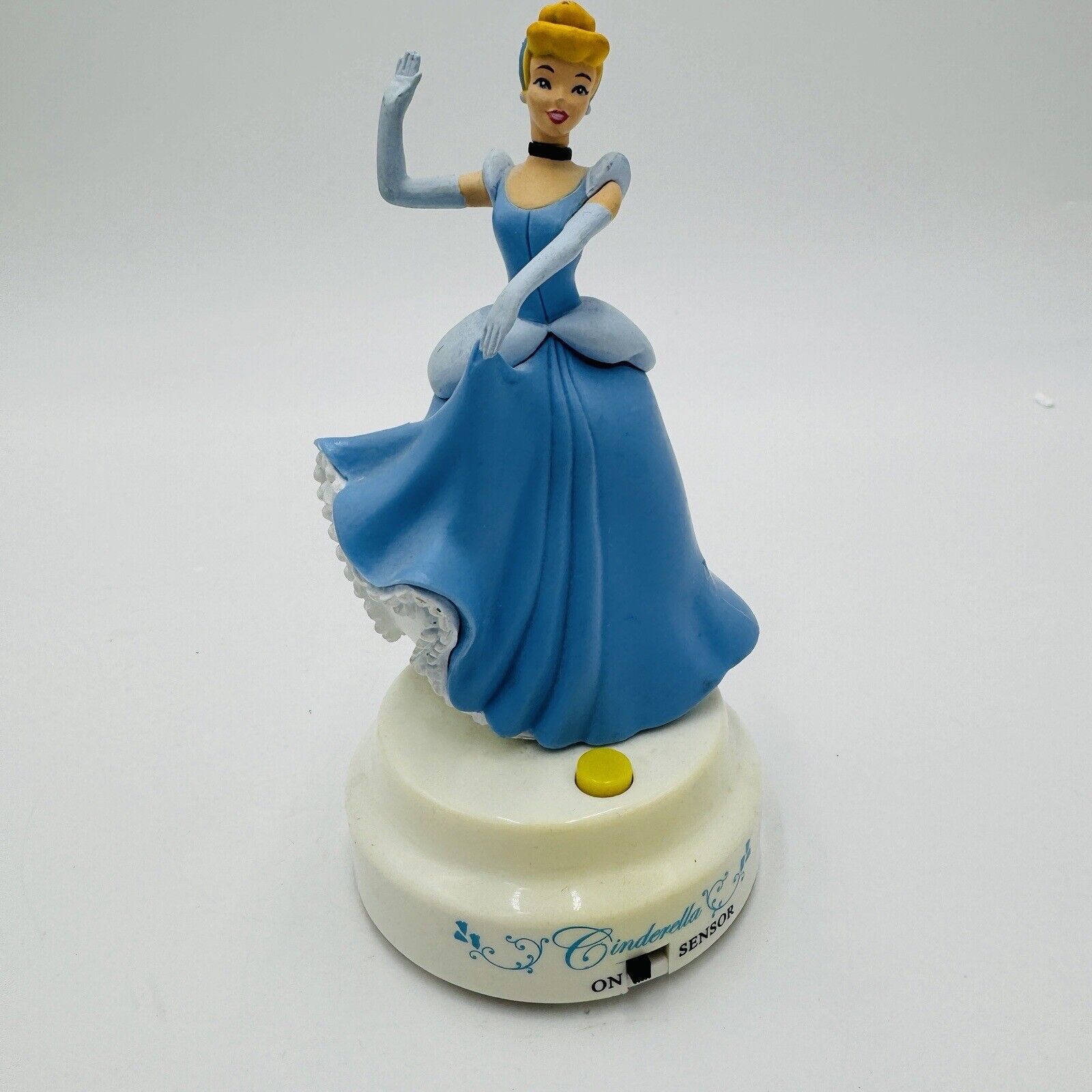 Disney Gemmy Talking Cinderella Princess Figurine Vintage