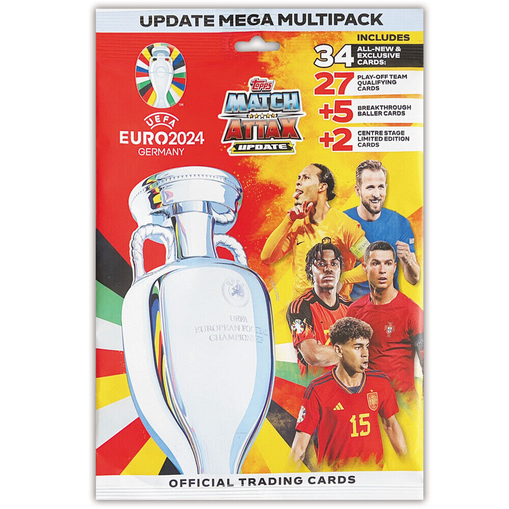 Topps Match Attax UEFA EURO 2024 Germany UPDATE Multipack Cards to Choose From