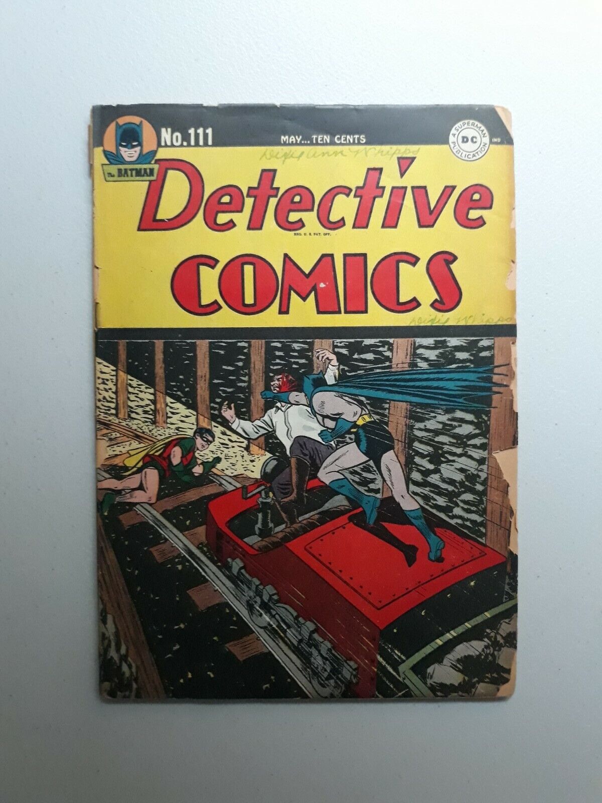 Detective Comics 111 Golden Age Batman 1946