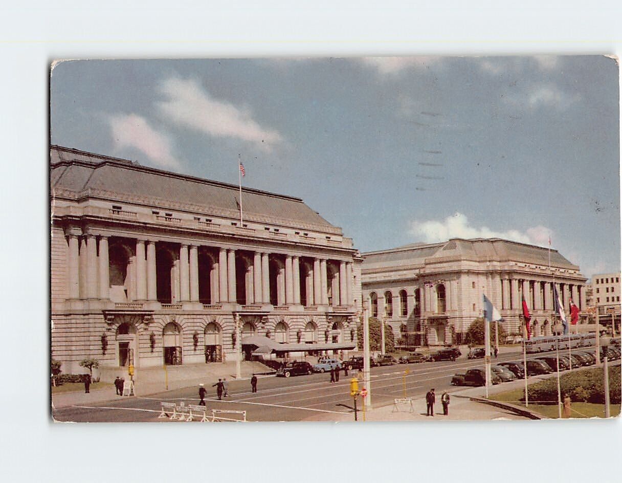 Postcard San Francisco Opera House San Francisco California USA