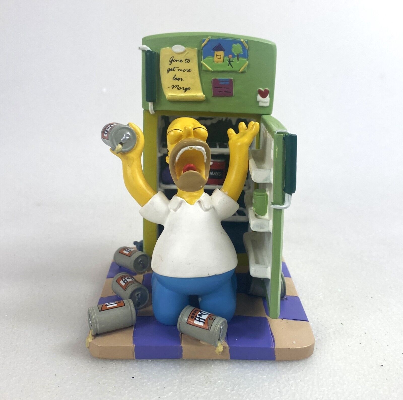 Homer Oh Cruel Fate The Simpsons Springfield Citizens Sculpture Collection New