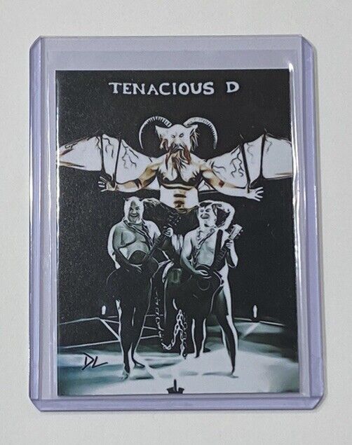 Tenacious D Limited Edition Artist Signed “Rock Icons” Trading Card 4/10