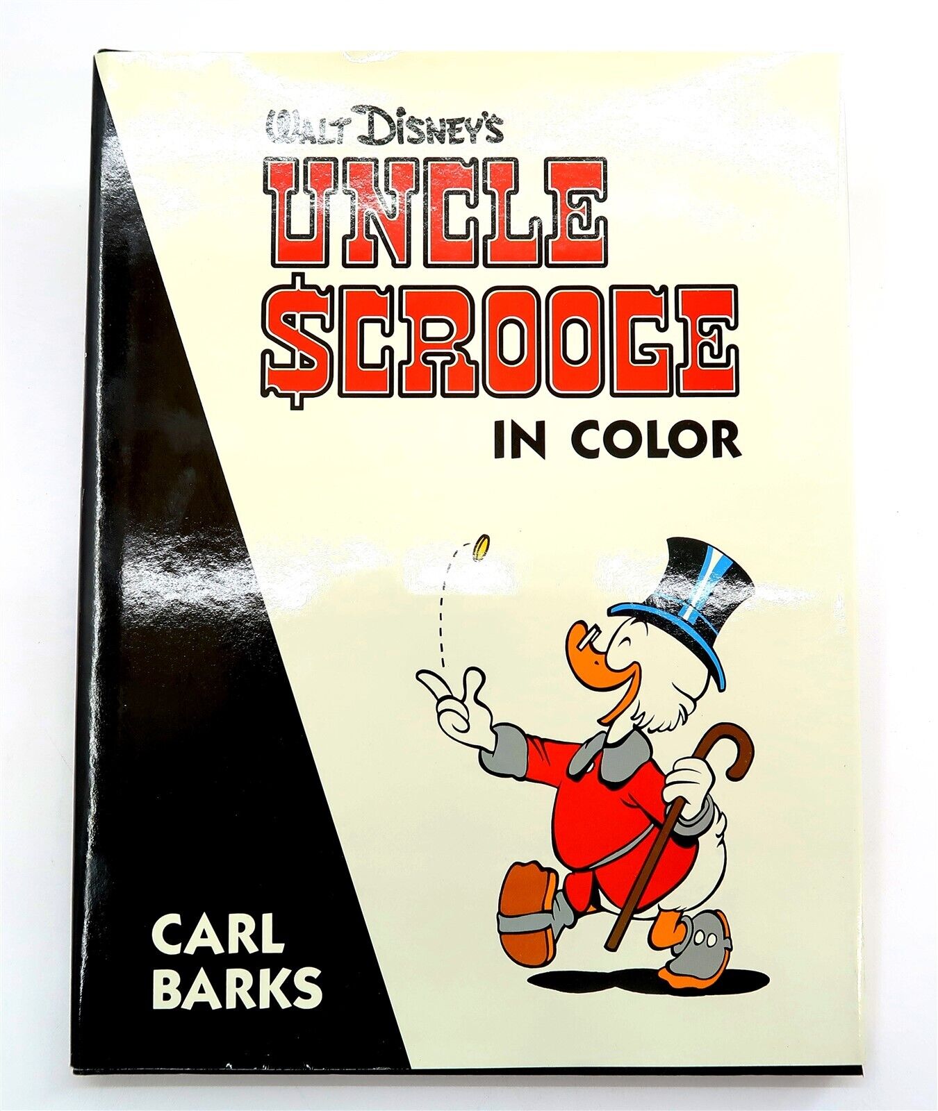 1987 Walt Disney\'s UNCLE SCROOGE IN COLOR Hardback DJ Book by Carl Barks