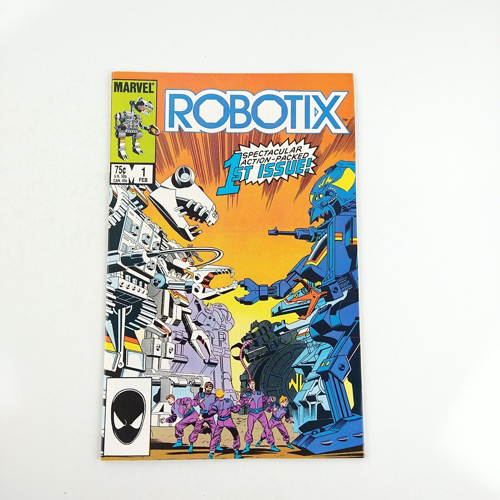Robotix #1 VF+ (1986 Marvel Comics)