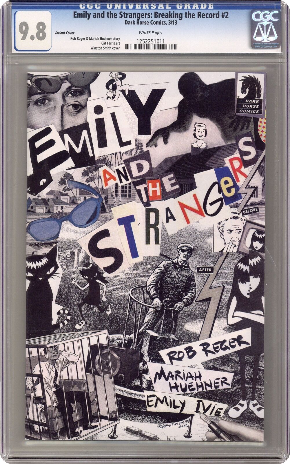 Emily and the Strangers #2B CGC 9.8 2013 1252251011