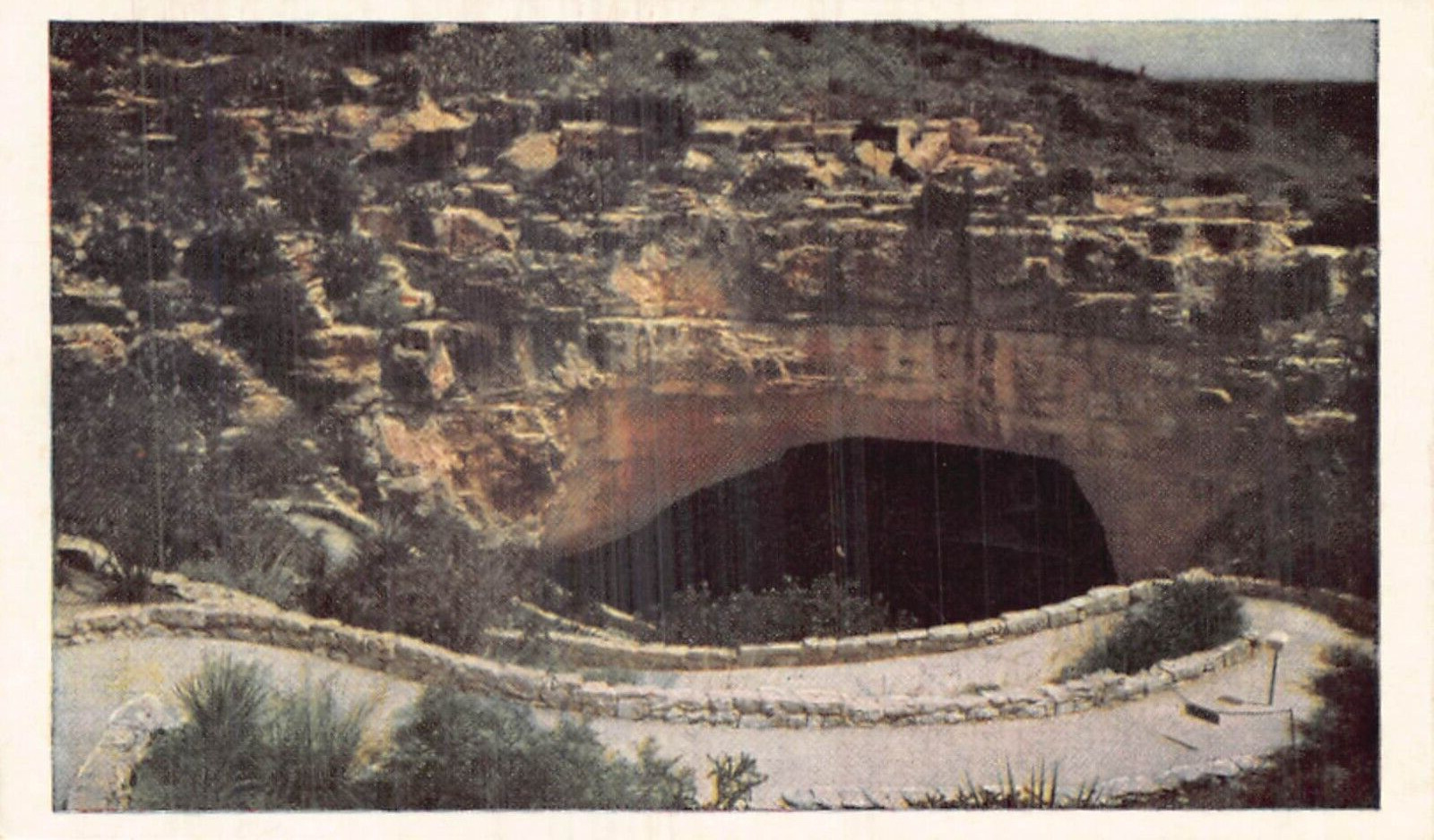 Postcard NM: Entrance to Carlsbad Caverns, Antique DB Postcard, 1920\'s