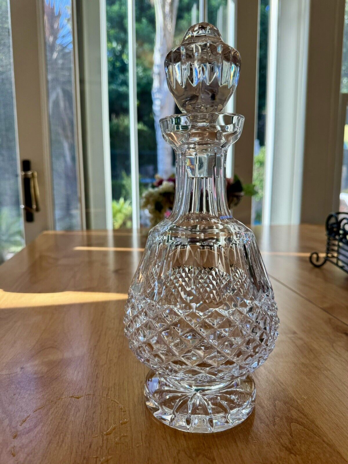 Vintage WaterfordCrystal Cut Glass Decanter/ Colleen Brandy Decanter.