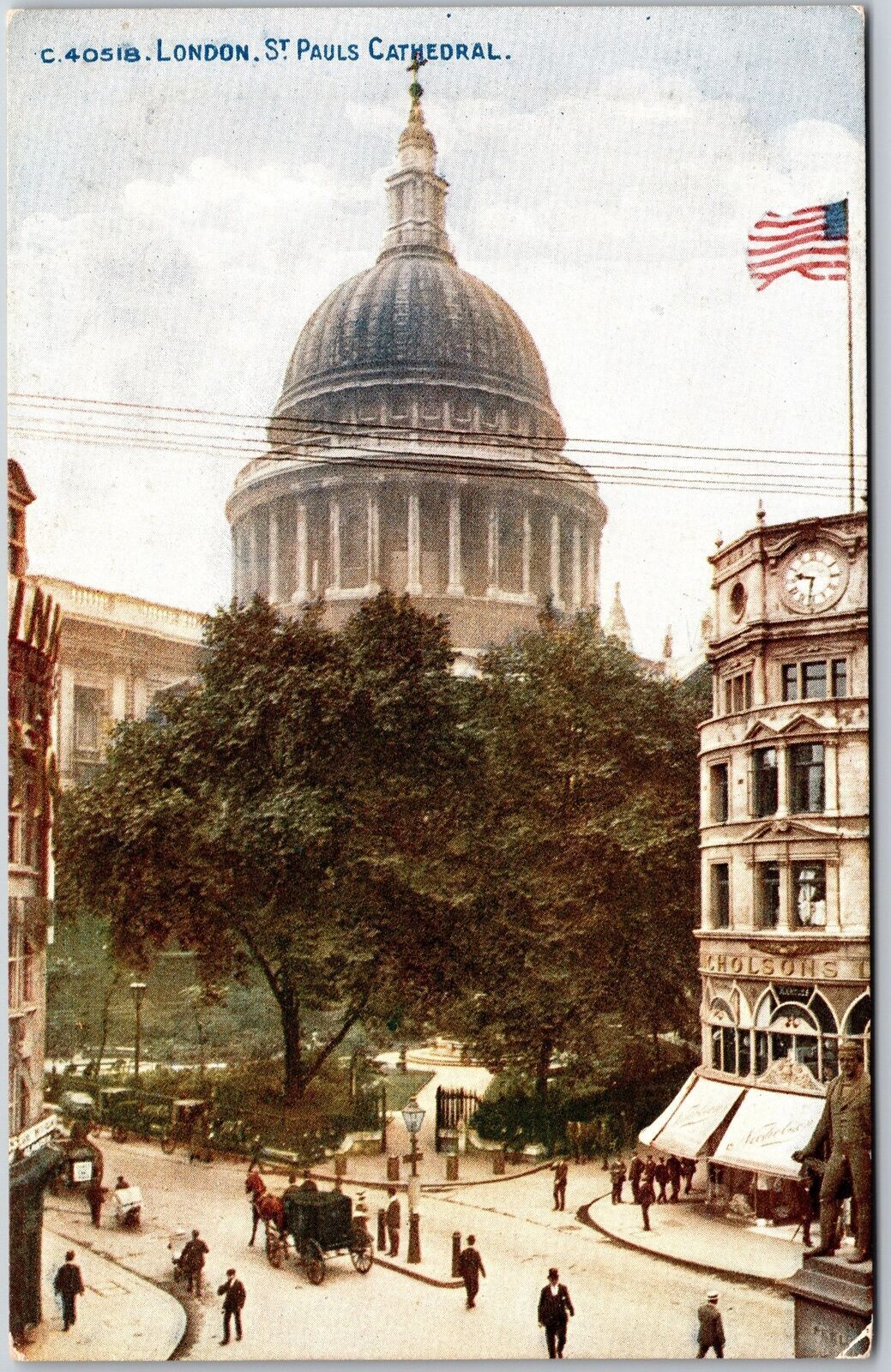 St. Paul's Cathedral London England Anglican Mother ChurchPostcard