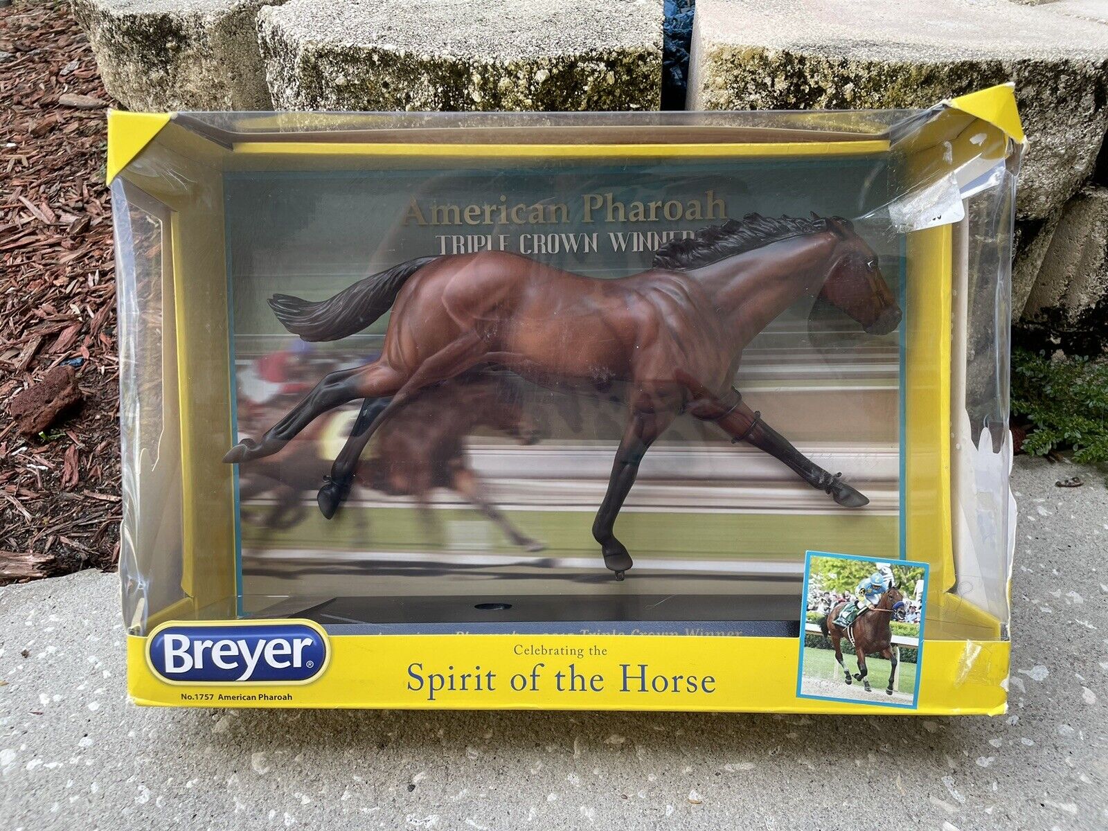 New Breyer Race Horse #1757 American Pharoah Triple Crown Thoroughbred Champion