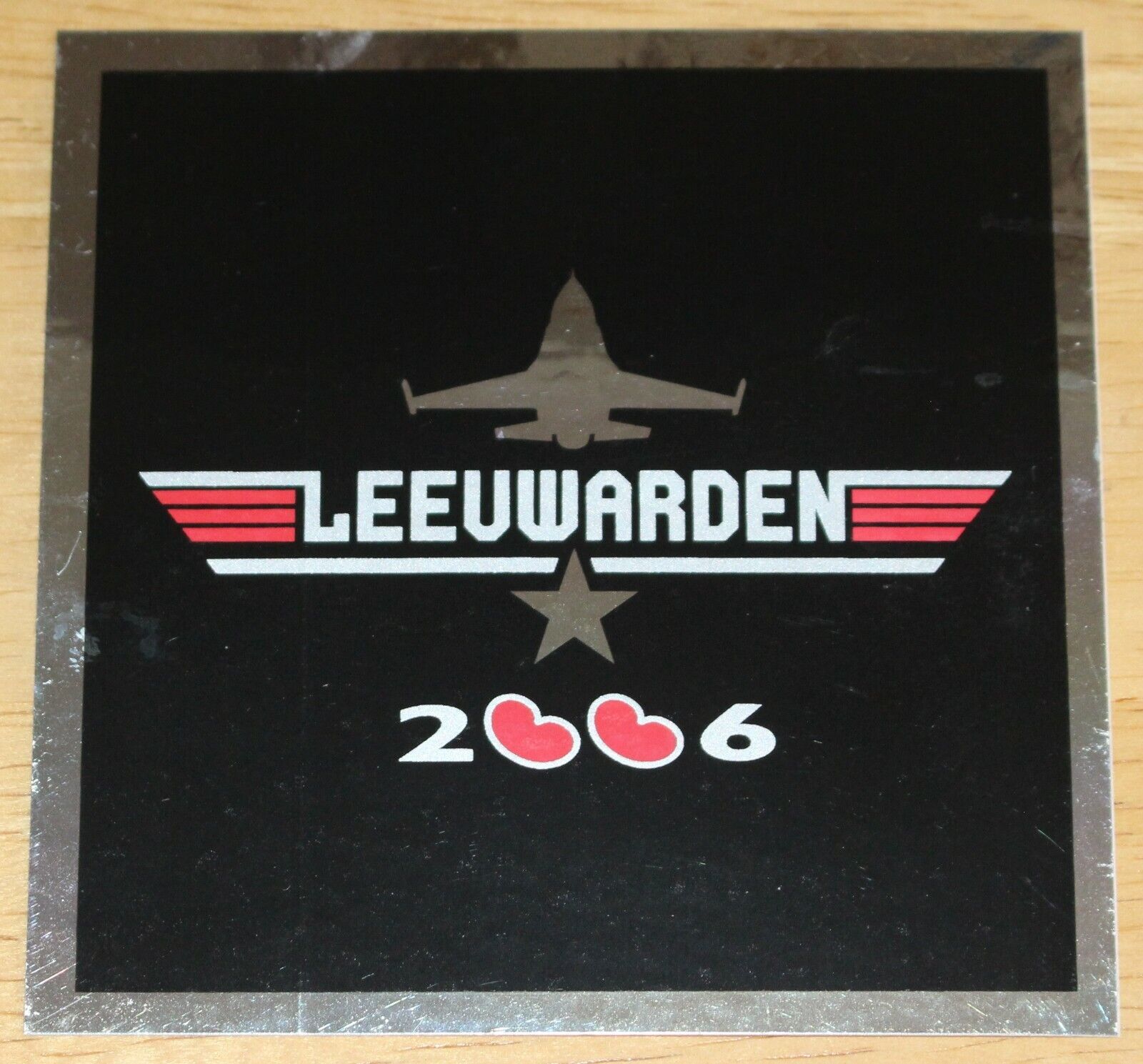 KLU Netherlands AF 2006 Leeuwarden Open Day Top Gun style F-16 Sticker