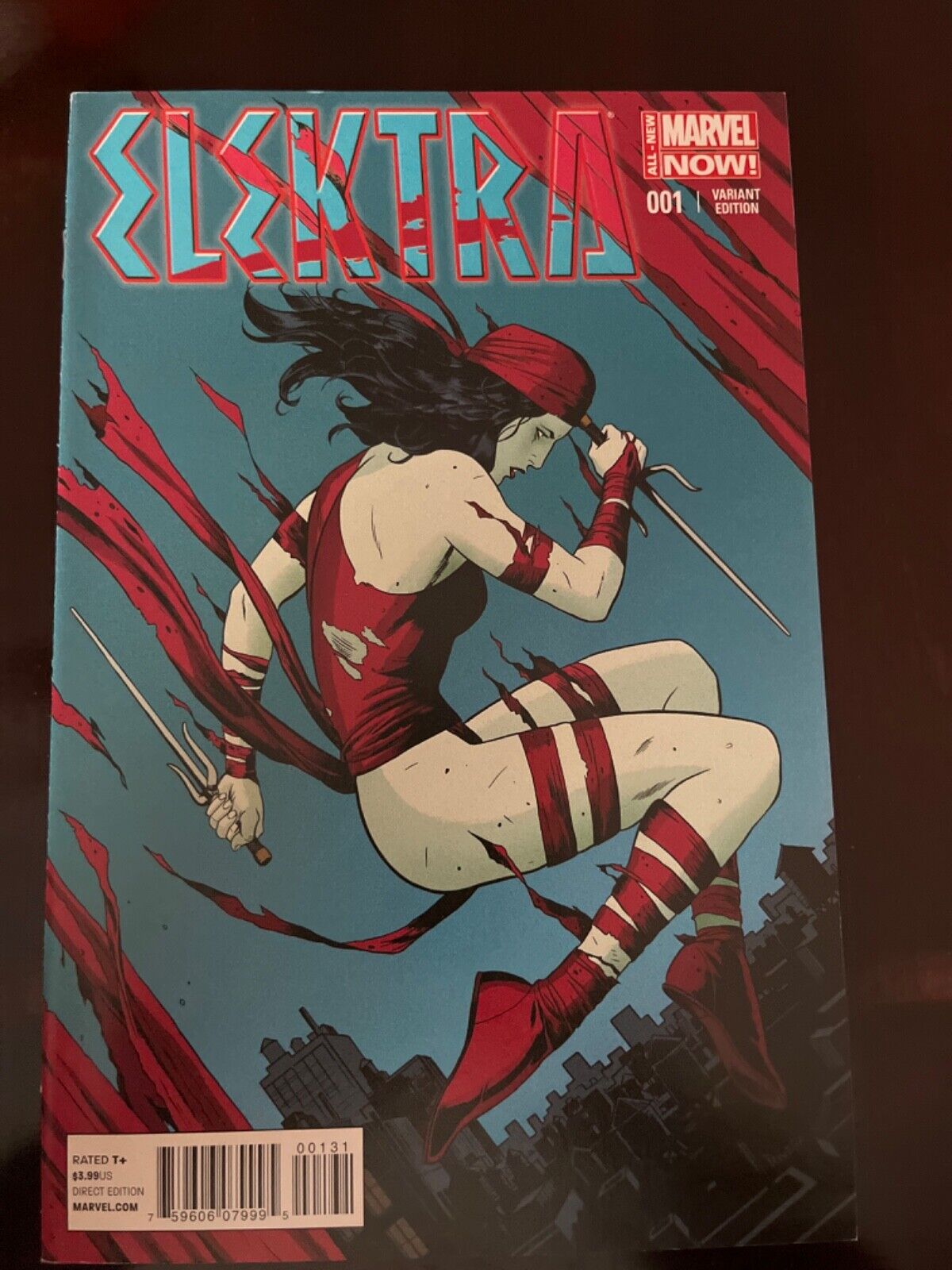 Elektra #1 Vol. 3 (Marvel, 2014) Paolo Rivera Variant Limited 1:50, VF