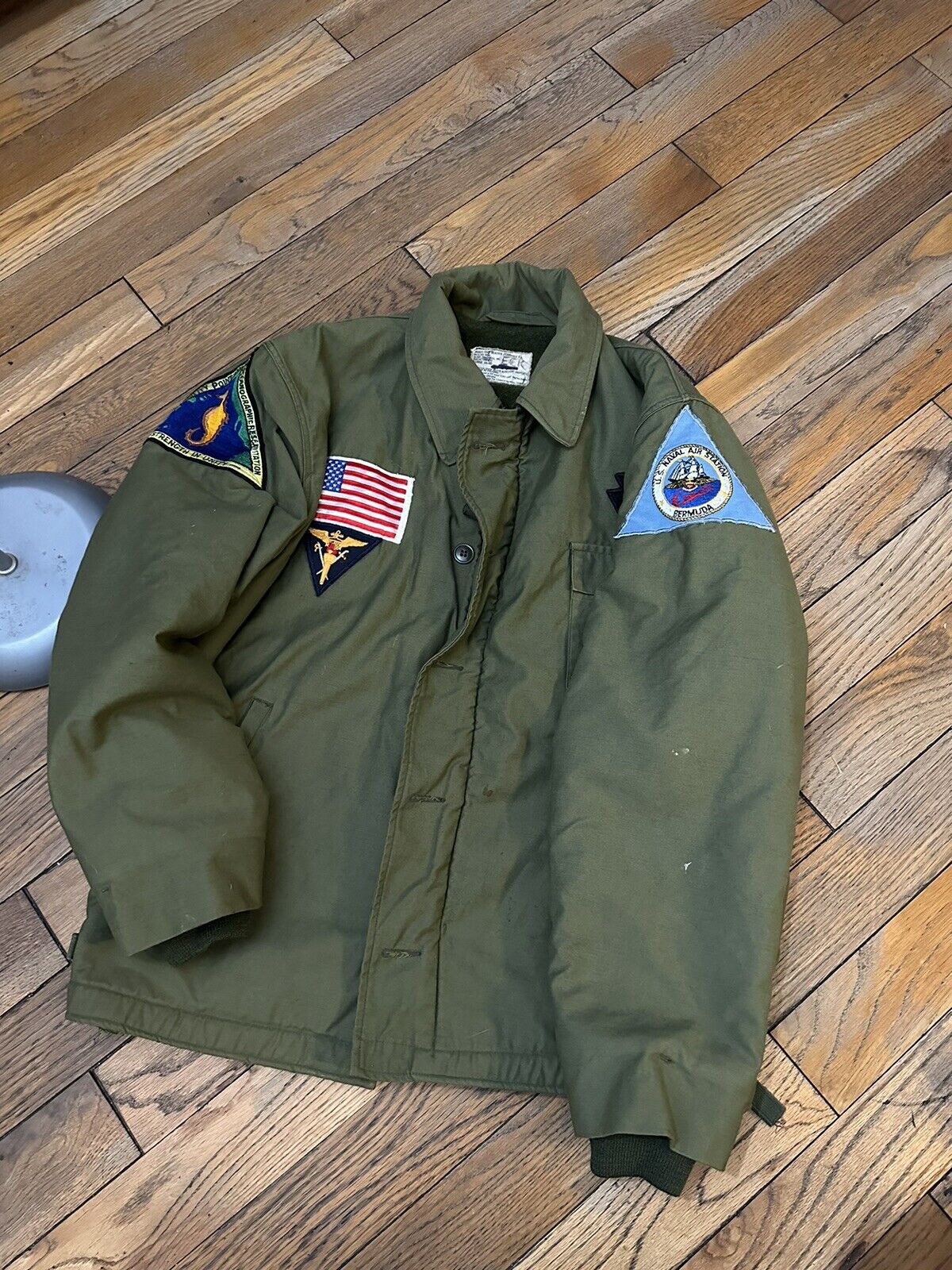 Vintage 1972 US Navy flight jacket RARE PATCH