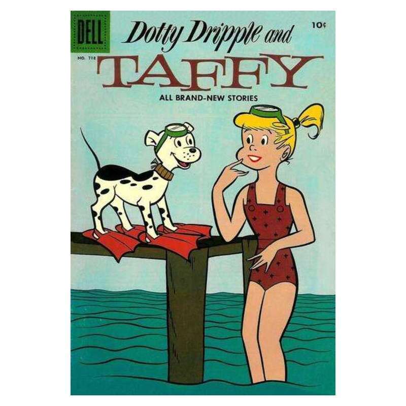 Dotty Dripple and Taffy #3 Dell comics VG minus Full description below [a`