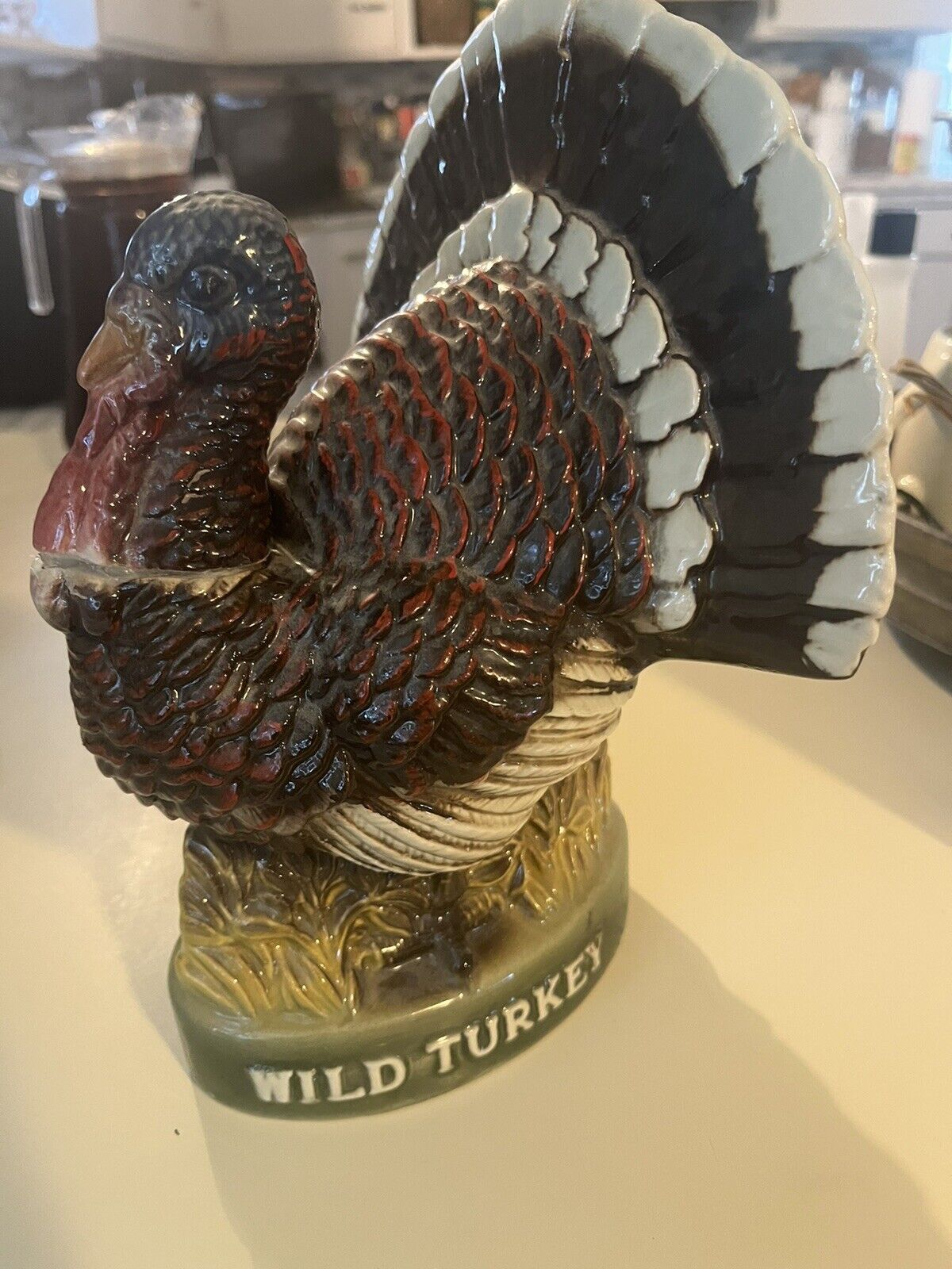 Austin  Nichols Vintage Wild Turkey Limited Edition Ceramic Decanter No 8 Empty