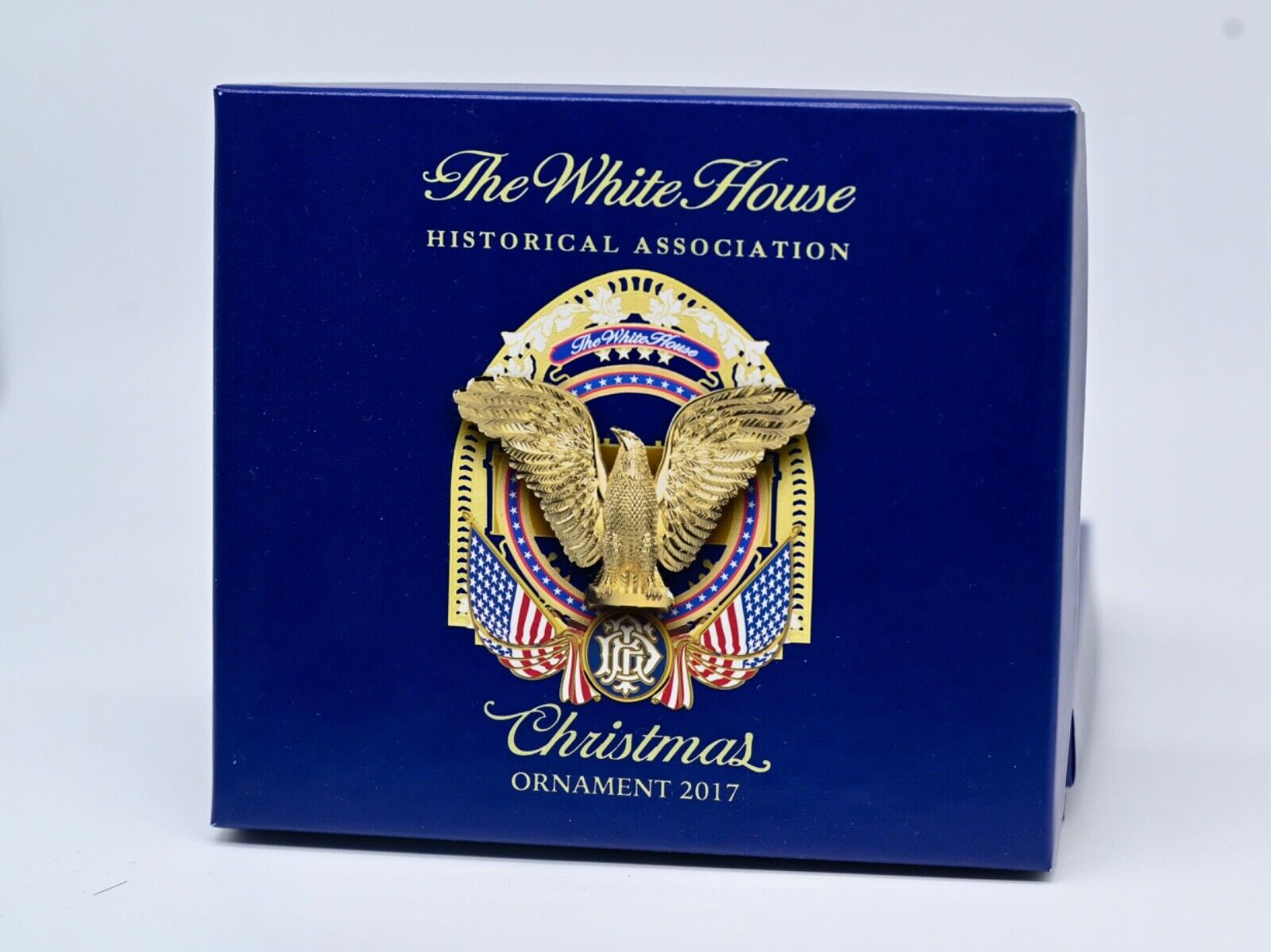 2017 White House Historical Association Christmas Ornament in Box w/ Pamphlet