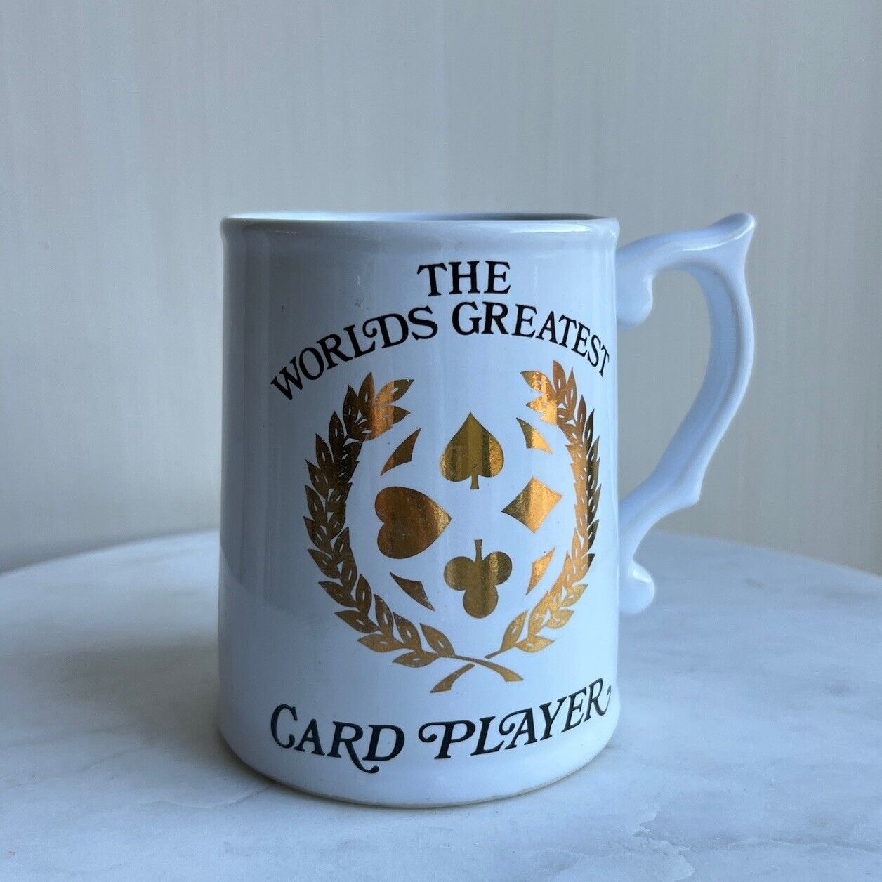The World\'s Greatest Card Player Coffee Mug By Swank WG Collection