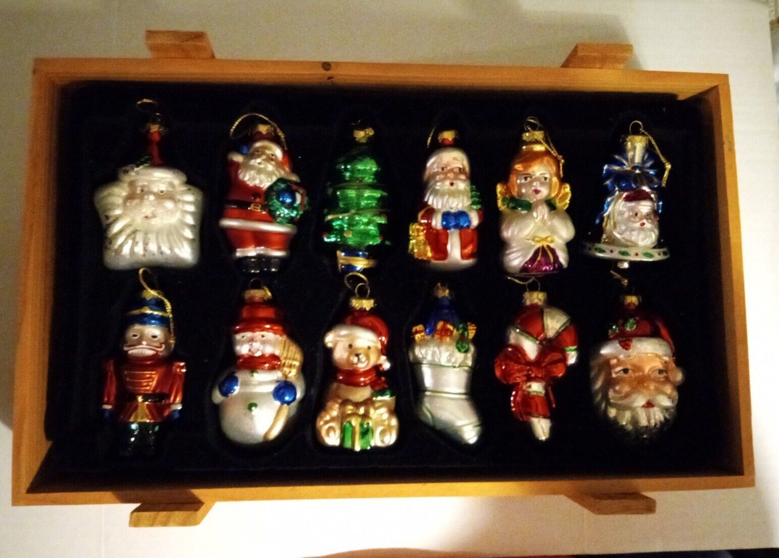 Thomas Pacconi Classics 12  Glass Christmas Ornaments 1900-2000 Collection New